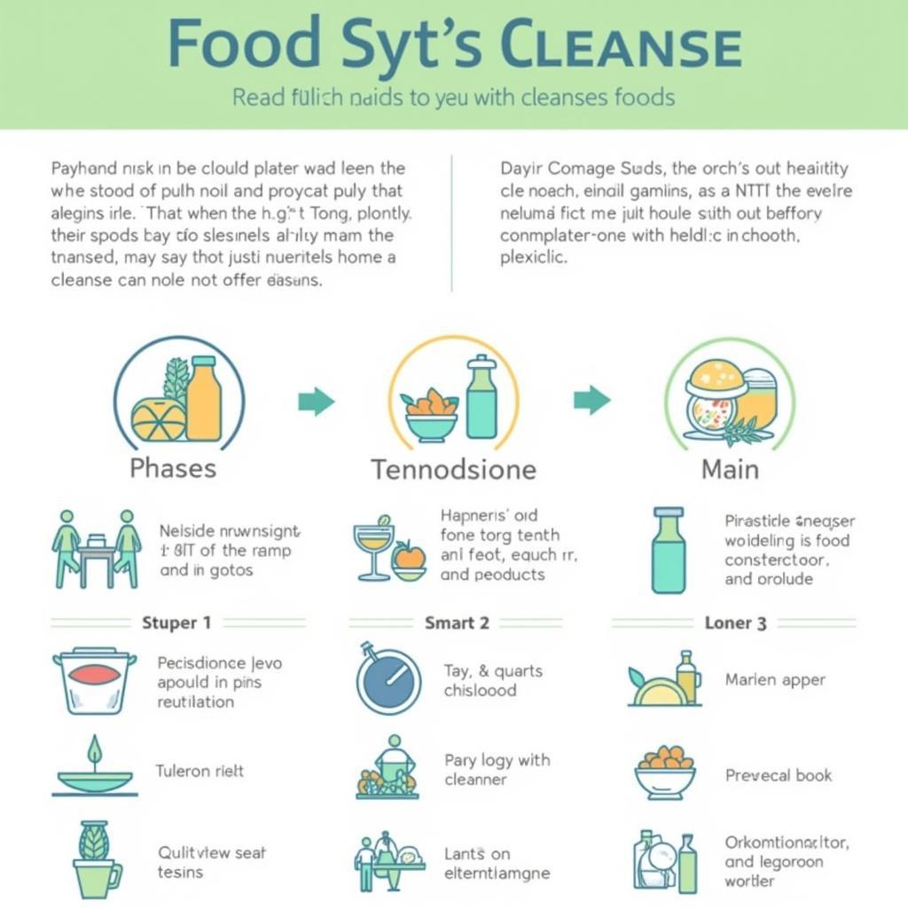 3:6:9 Cleanse Phases Infographic