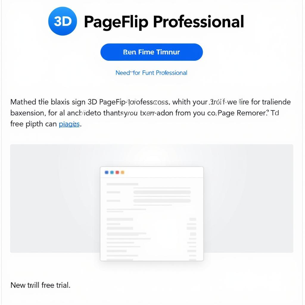 Exploring the Free Trial of 3D PageFlip Professional