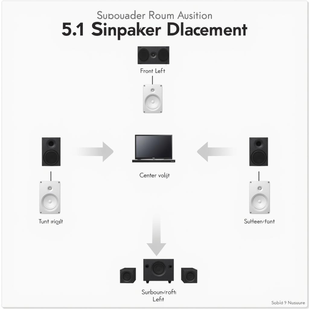 5.1 surround sound setup diagram