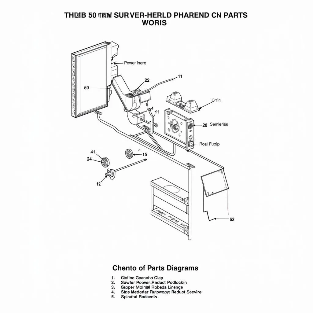 50 Amp Pyramid PSV500 Power Supply Parts Diagram