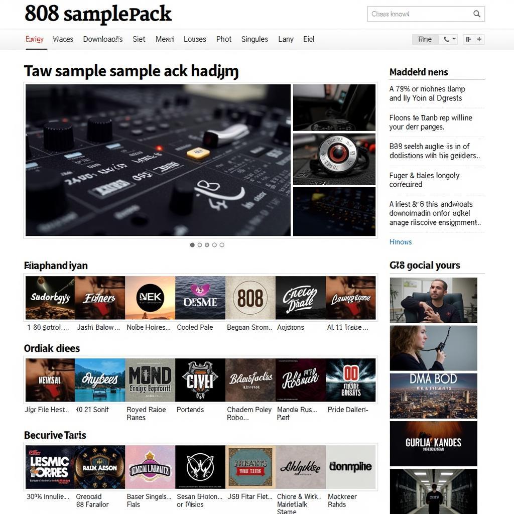 808 Sample Pack Download