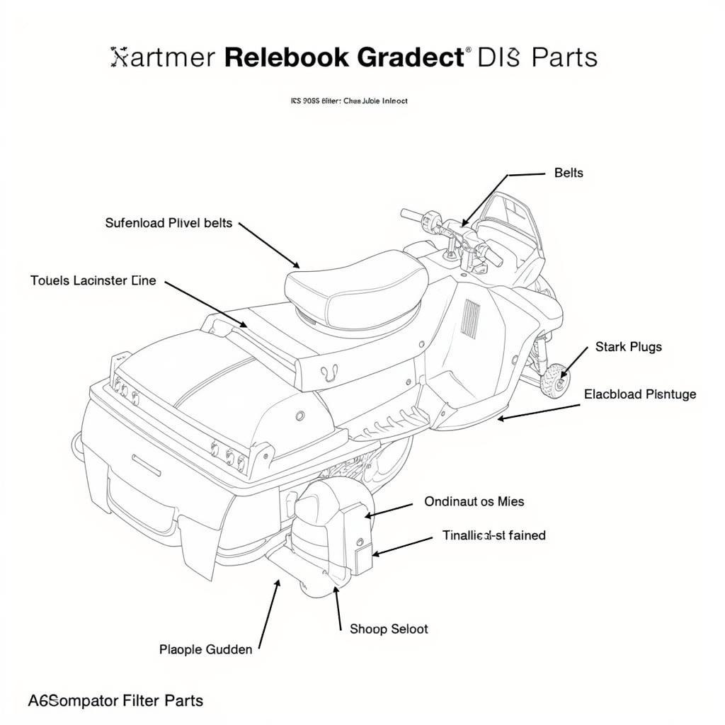 Common 950 Snow Series Parts Diagram