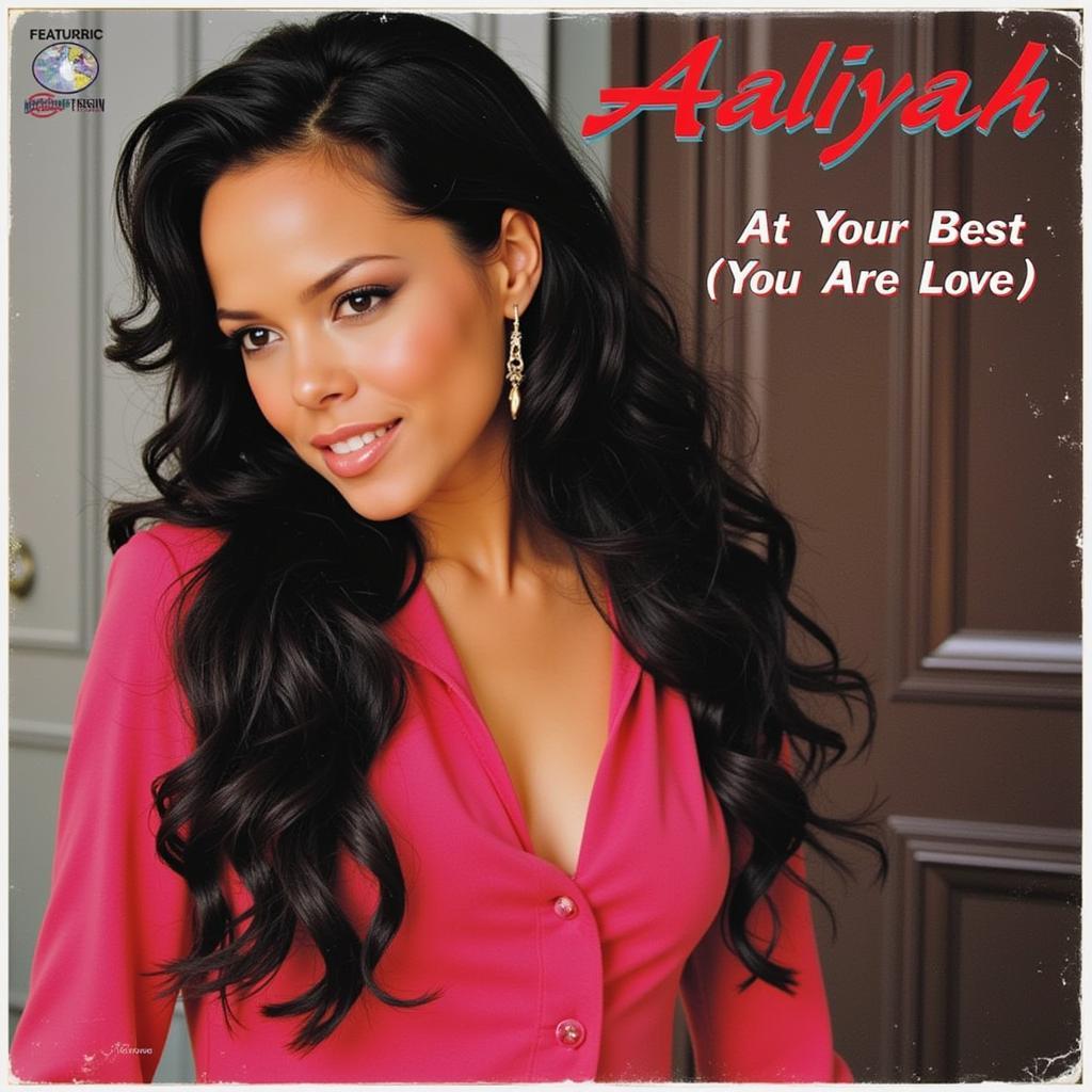 Aaliyah's album cover featuring the song "At Your Best (You Are Love)"