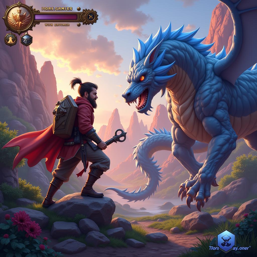 Action-Adventure Mobile Game Screenshot