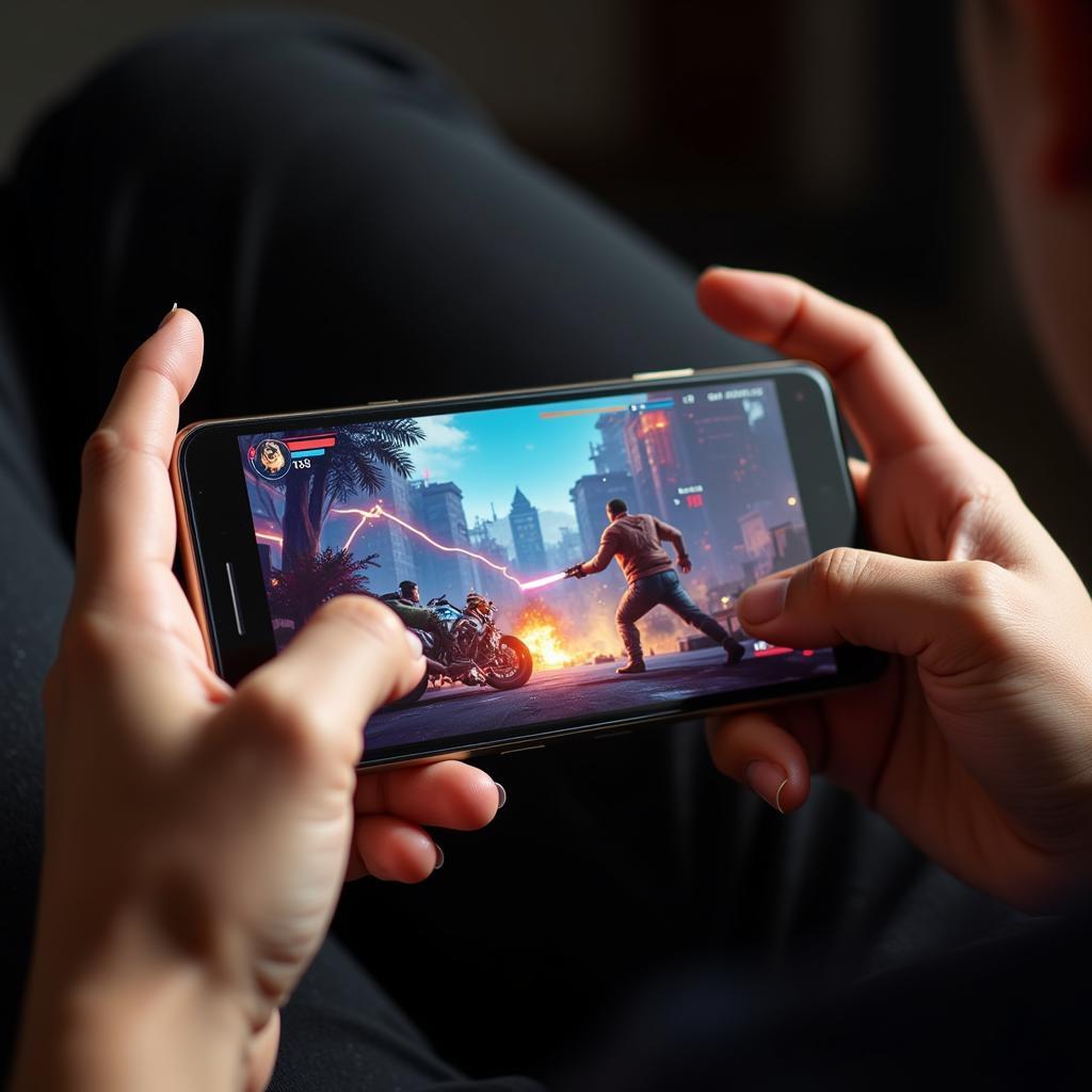 Action-packed mobile gaming experience