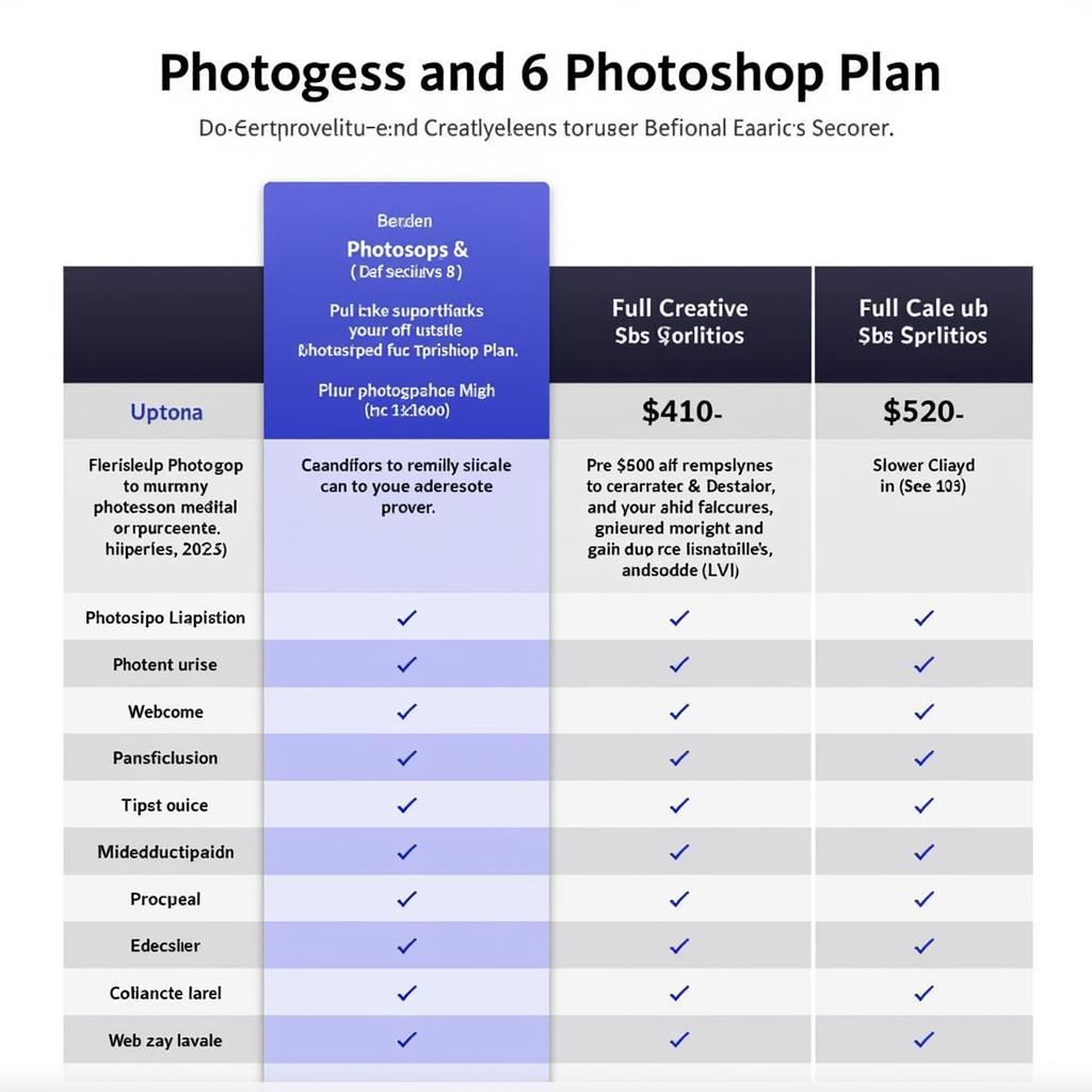 Adobe Photoshop Subscription Plans