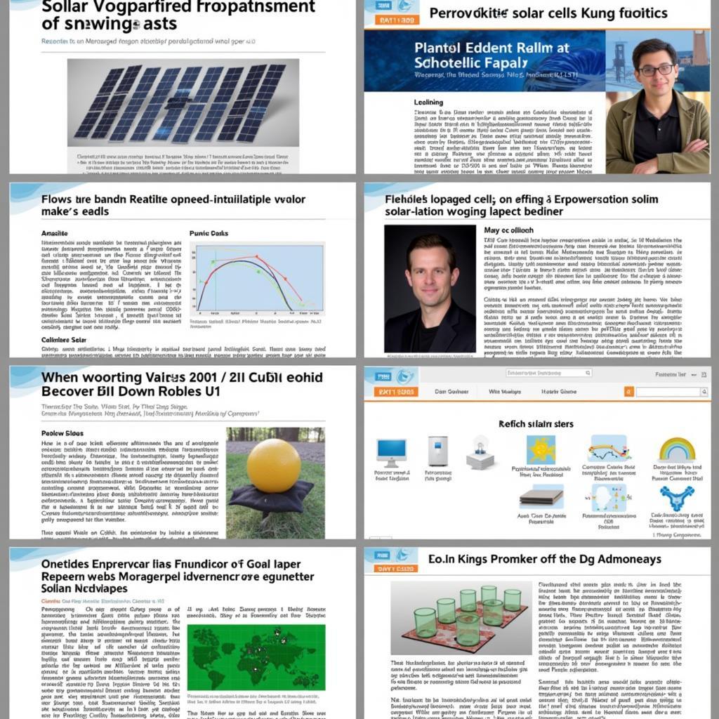 Advanced Solar Technology Research