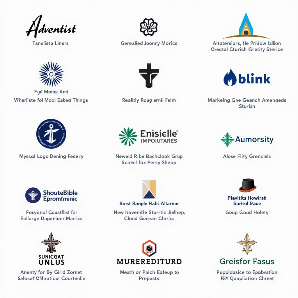 Adventist Logo Usage Examples