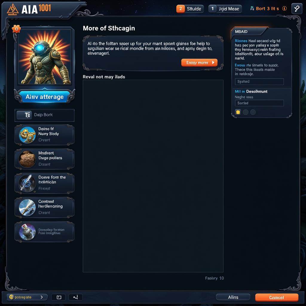 AIA A101 Game Interface