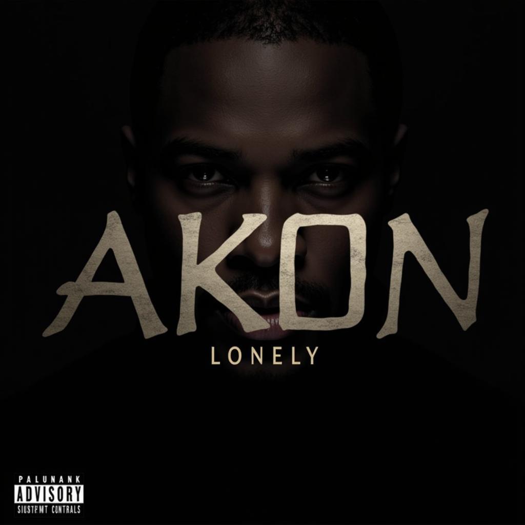 Akon - Lonely album cover