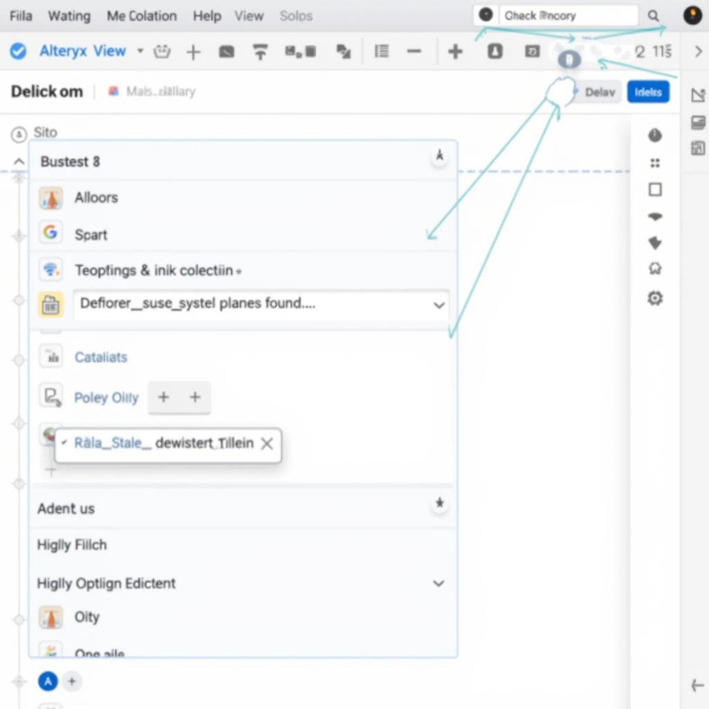 Alteryx Designer Interface