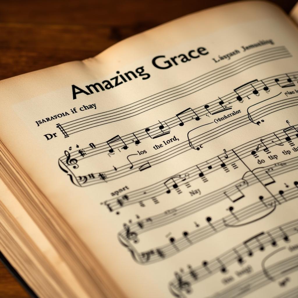 Sheet Music for Amazing Grace