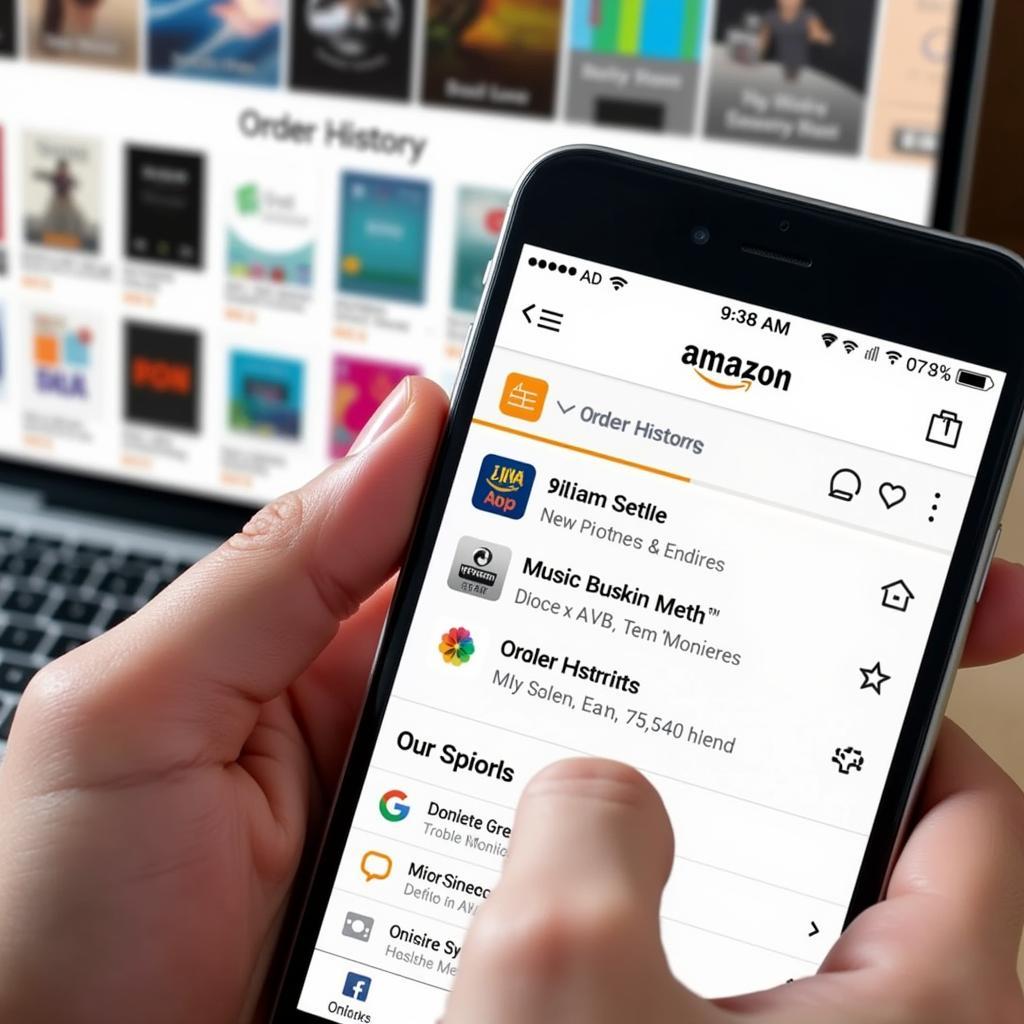 Accessing Amazon Digital Purchases History