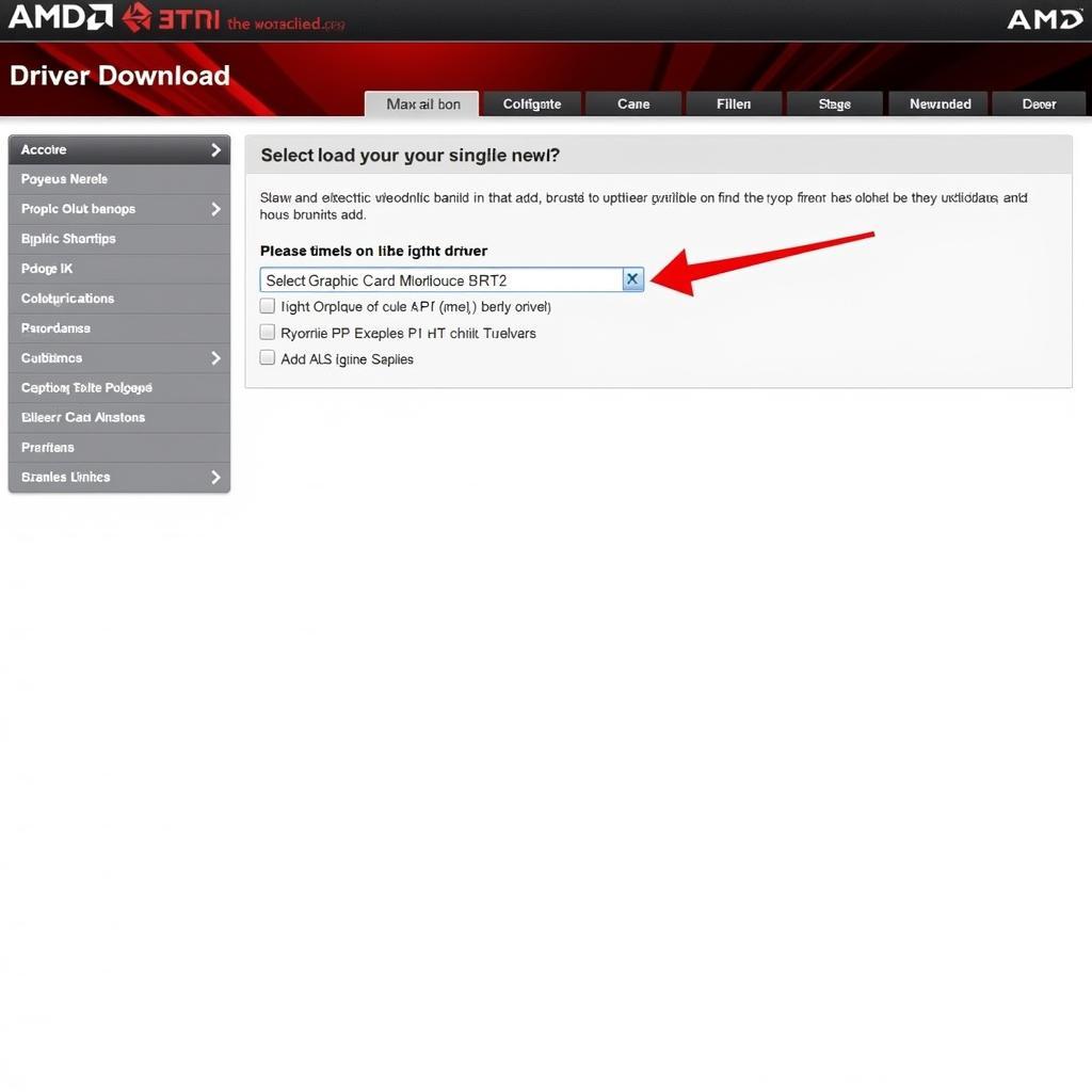 AMD Support Website