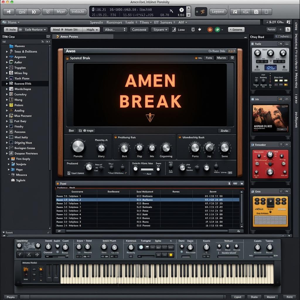 Music Production Software Featuring the Amen Break