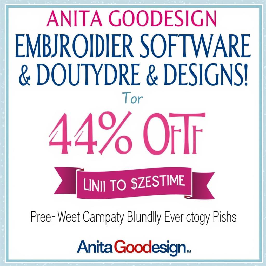 Anita Goodesign Software on Sale