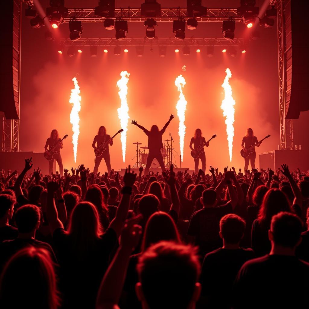 Annihilator performing live