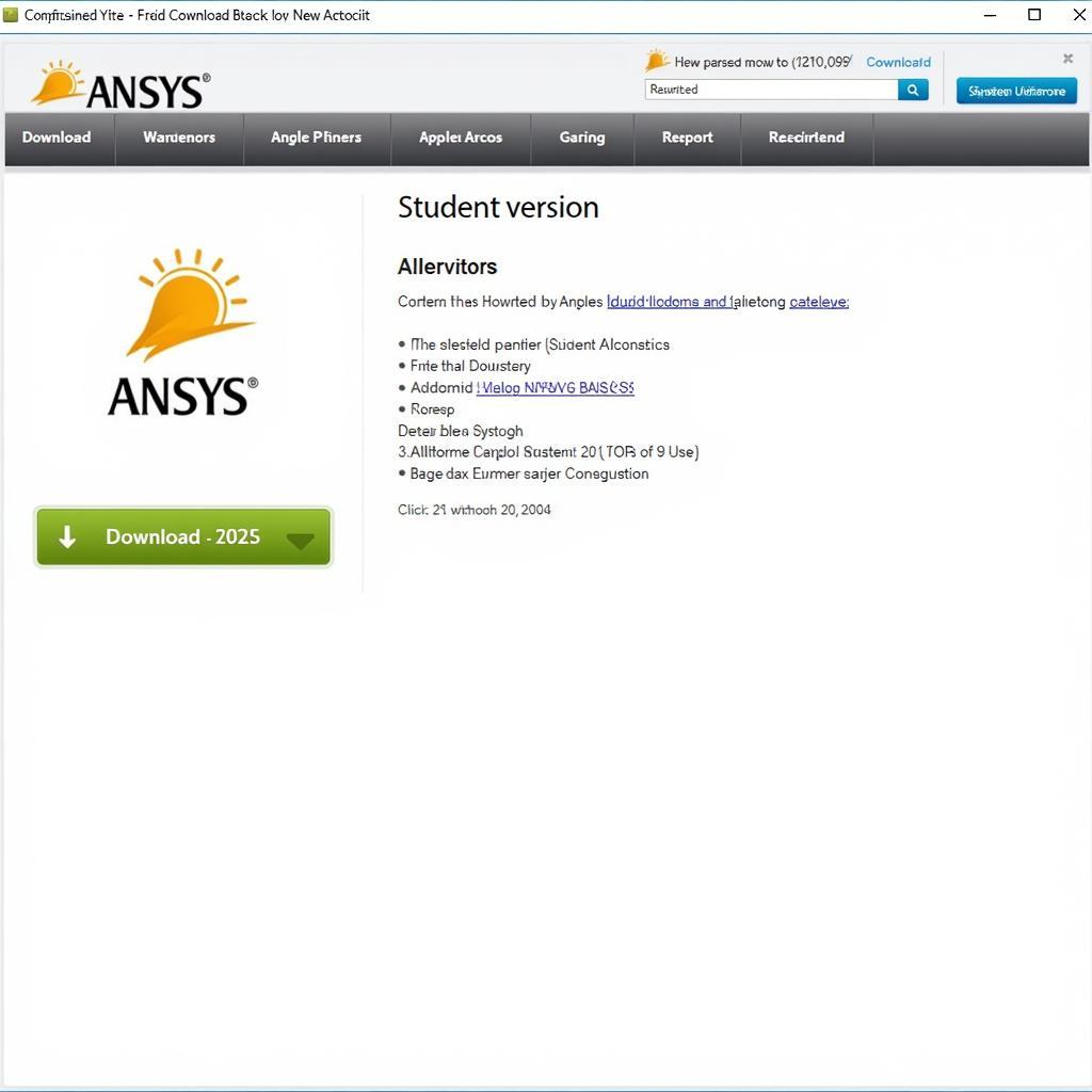 ANSYS Student Download