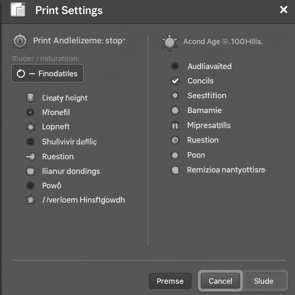 anycubic slicer software print settings