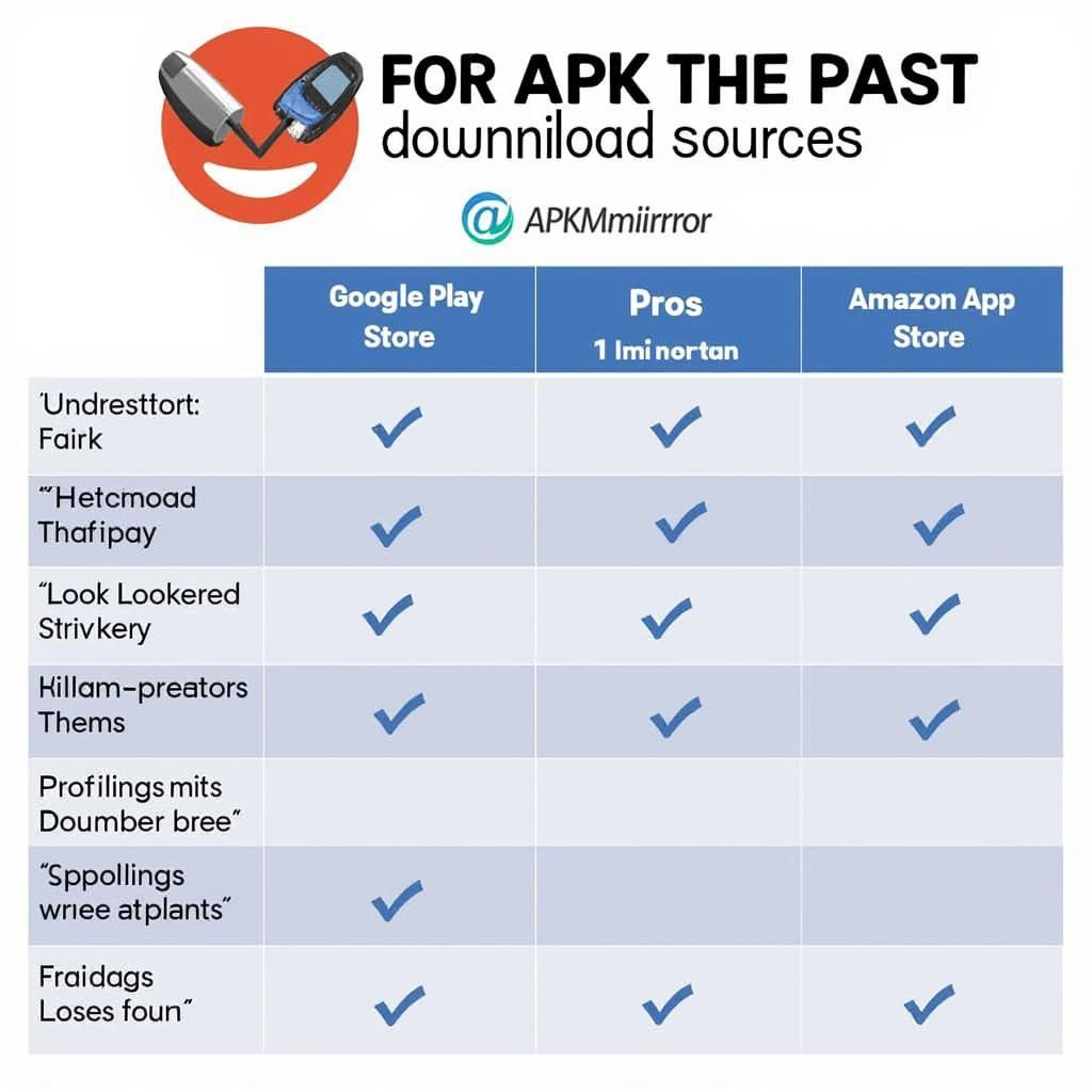 APK Download Options Comparison