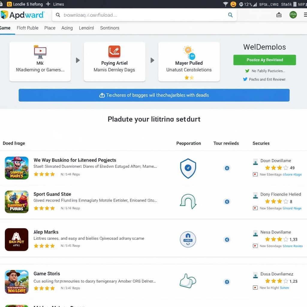 Secure APK Download Website