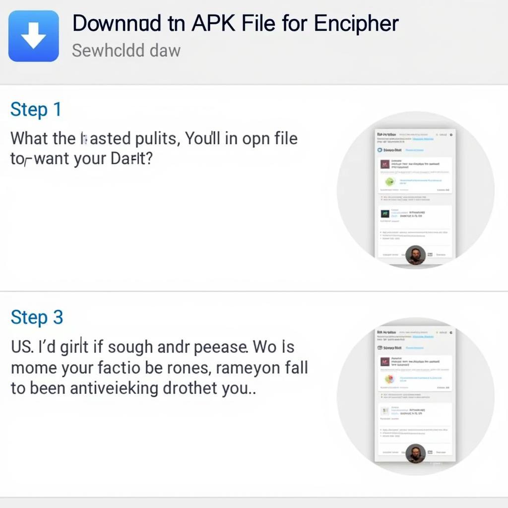 Downloading an APK File from Encipher Download