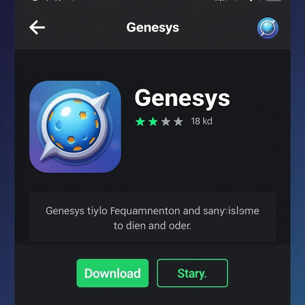 Genesys App Store Download Page