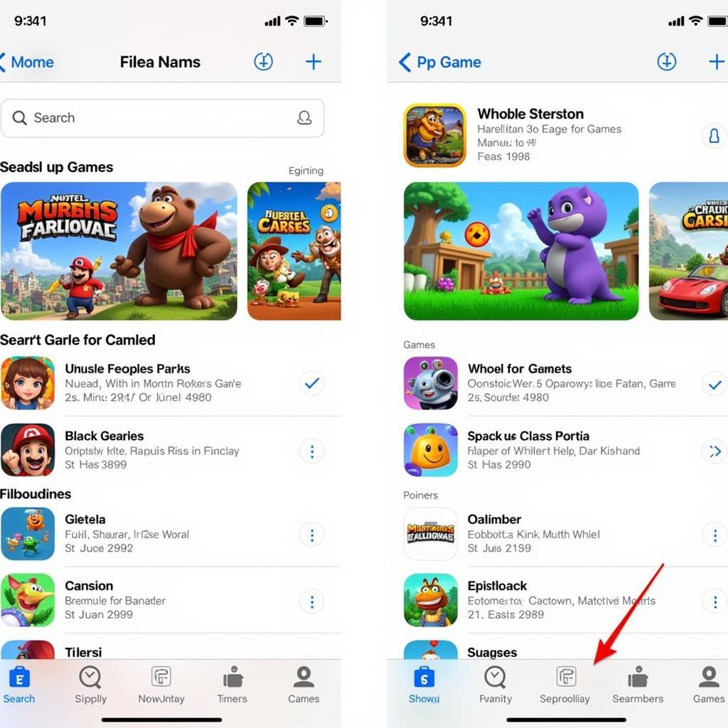 App Store Game Search