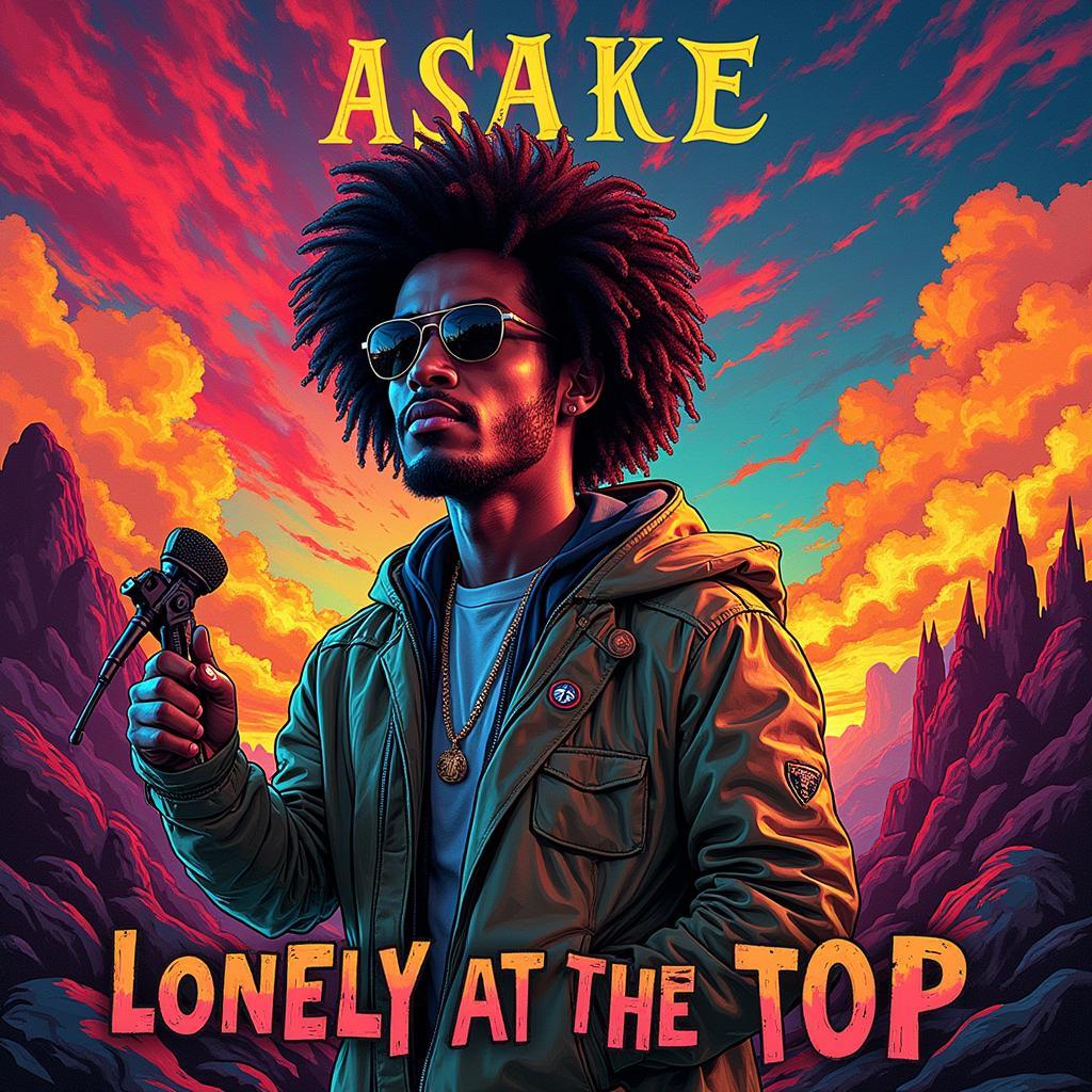 Asake's Lonely at the Top Album Cover