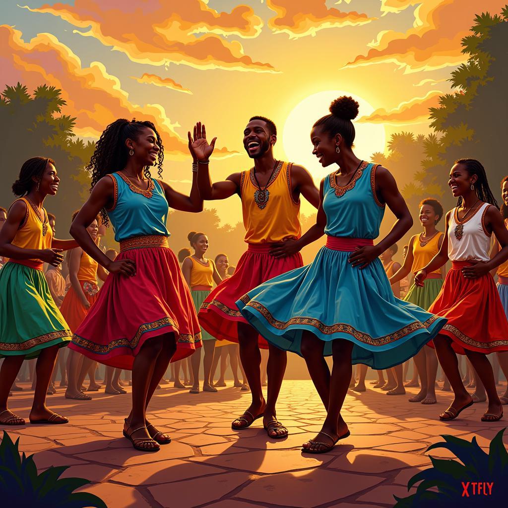 Asambe Amapiano Dance Scene