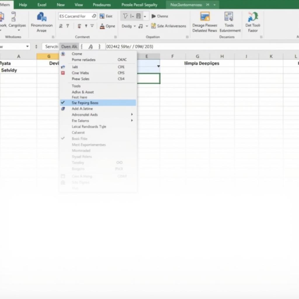 ASAP Utilities Excel Interface