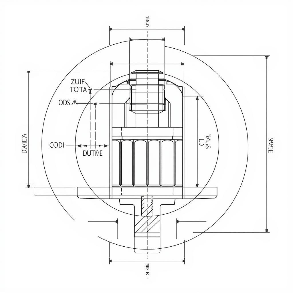 ASME Y14.100 Drawing Example