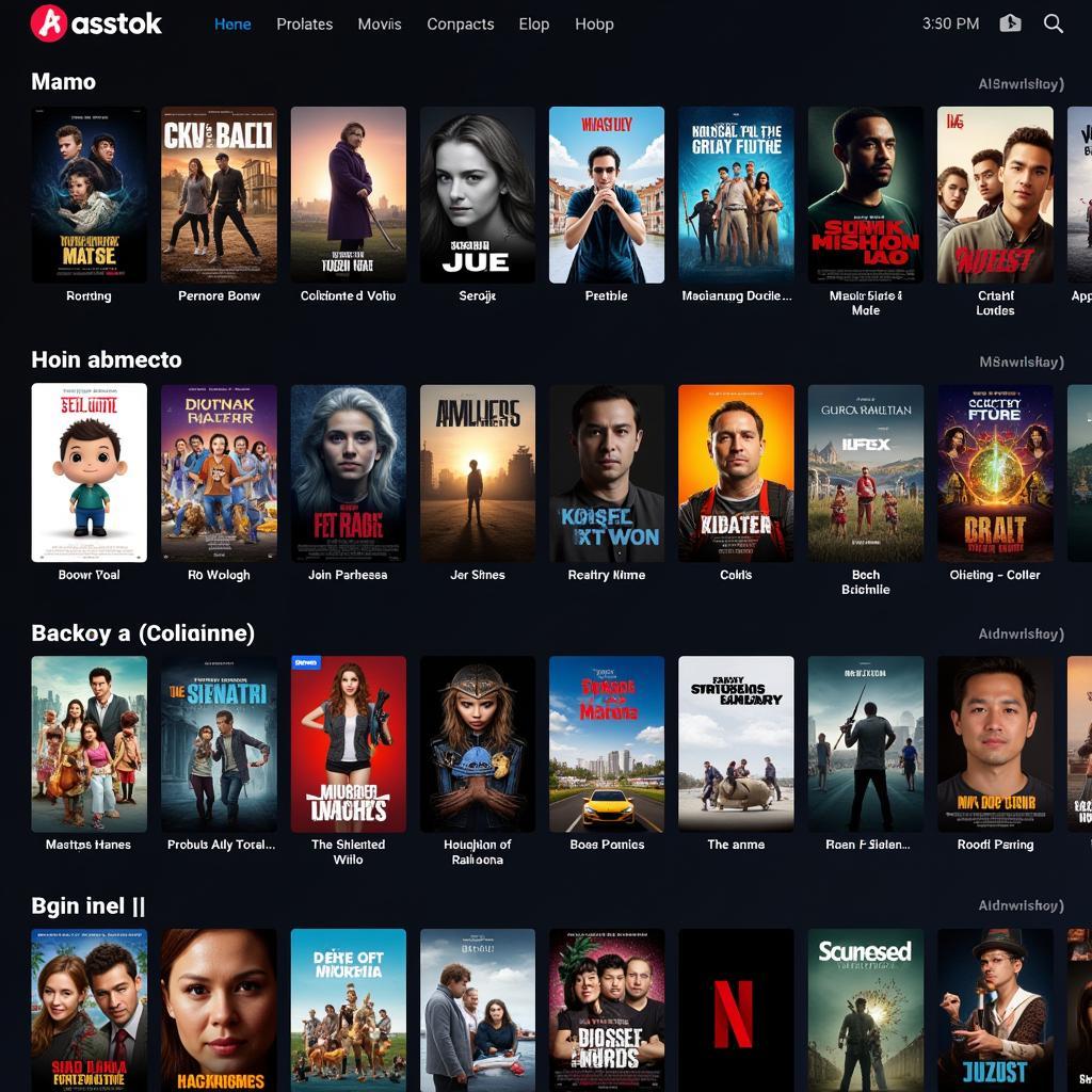 Asstok Apk Movie Selection