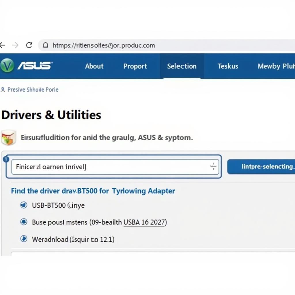 Downloading ASUS USB-BT500 driver