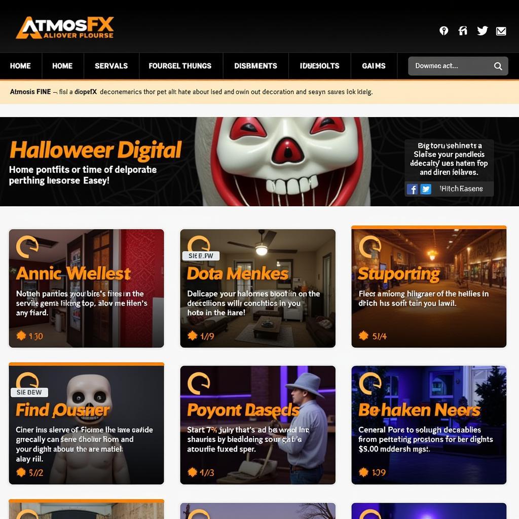 a webpage showing free atmosfx downloads