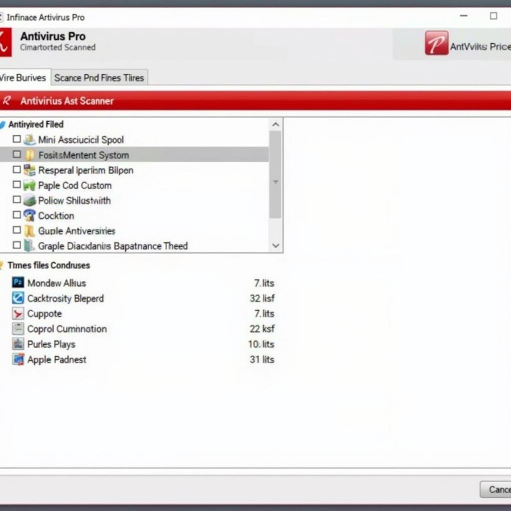 Avira Antivirus Pro scanning process screenshot