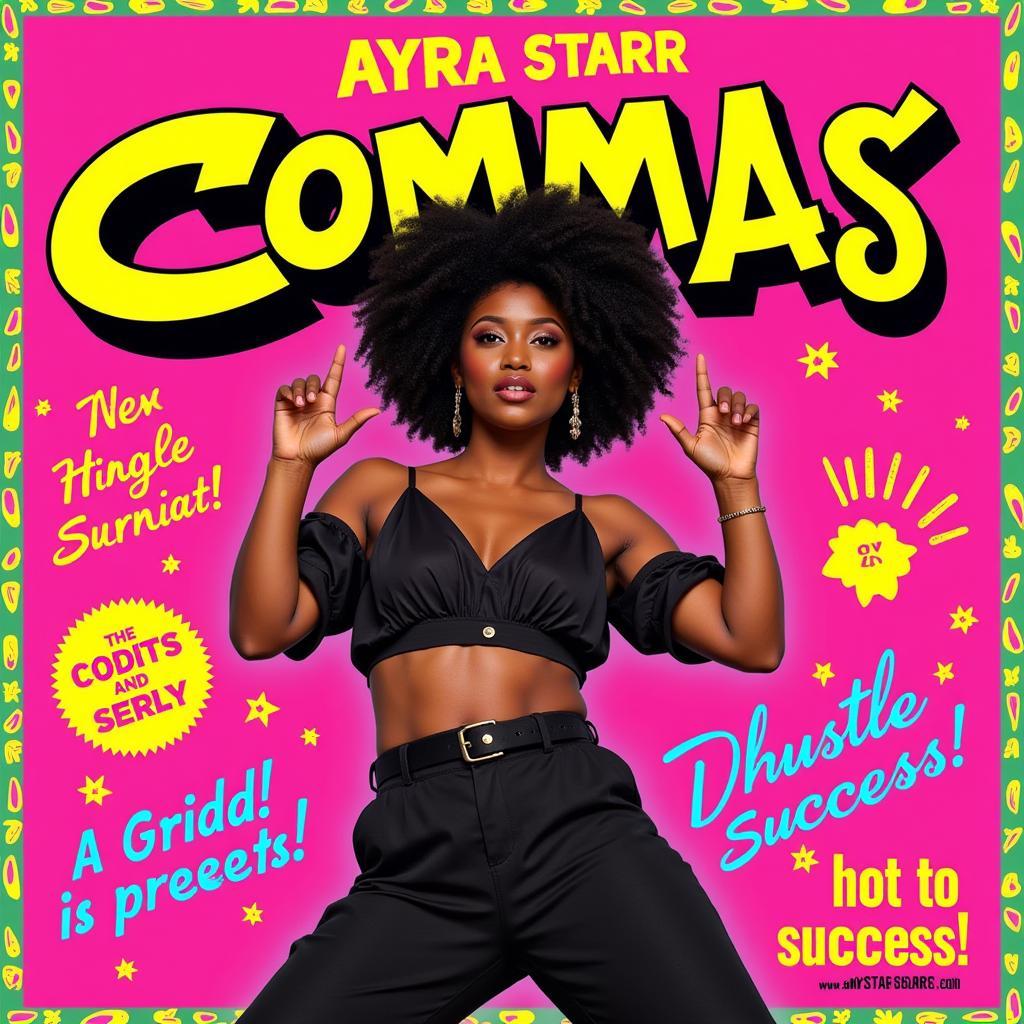 Ayra Starr - Commas cover art