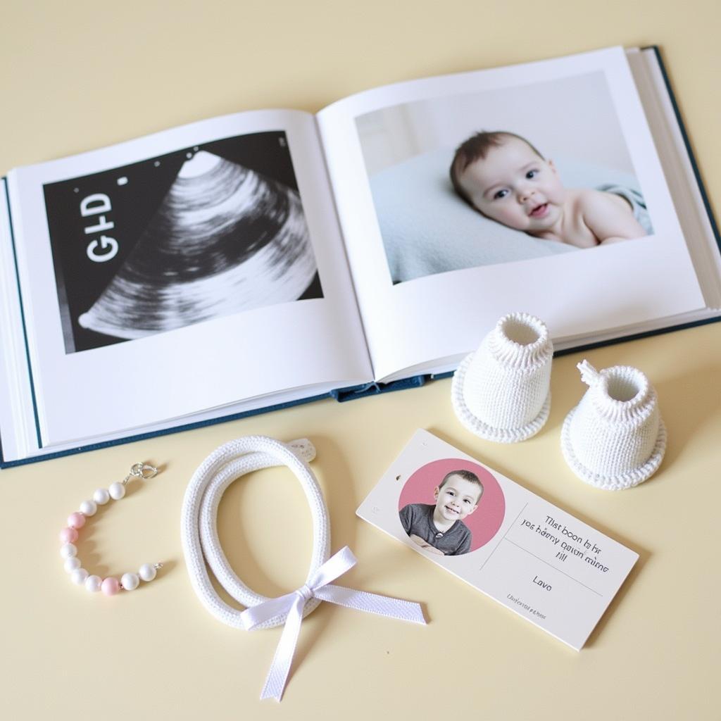 Baby Memory Book Keepsakes