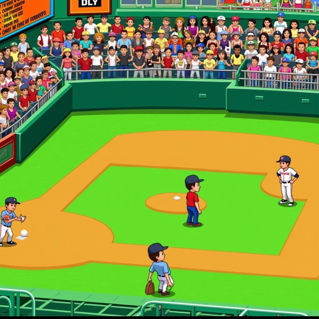 Backyard Baseball 2001 Gameplay