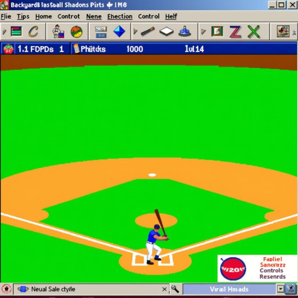 Backyard Baseball on Wine