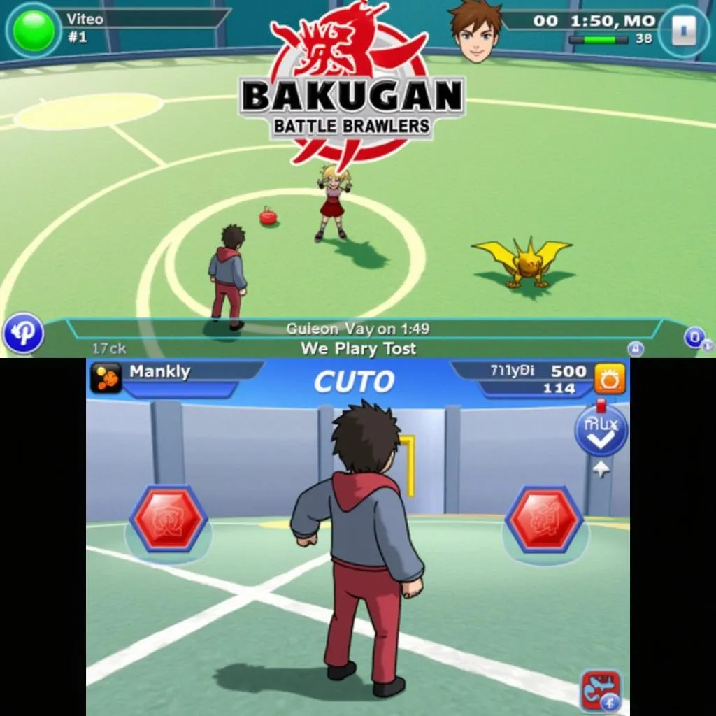 Bakugan Battle Brawlers game screenshot