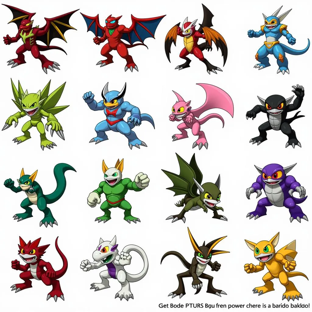 Bakugan characters collection