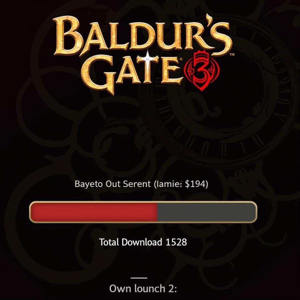 Baldur's Gate 3 Download Size