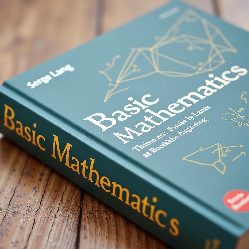 Serge Lang's Basic Mathematics book cover