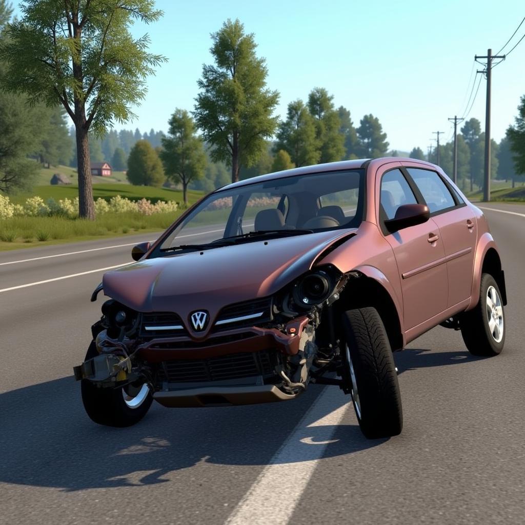 BeamNG Drive Crash