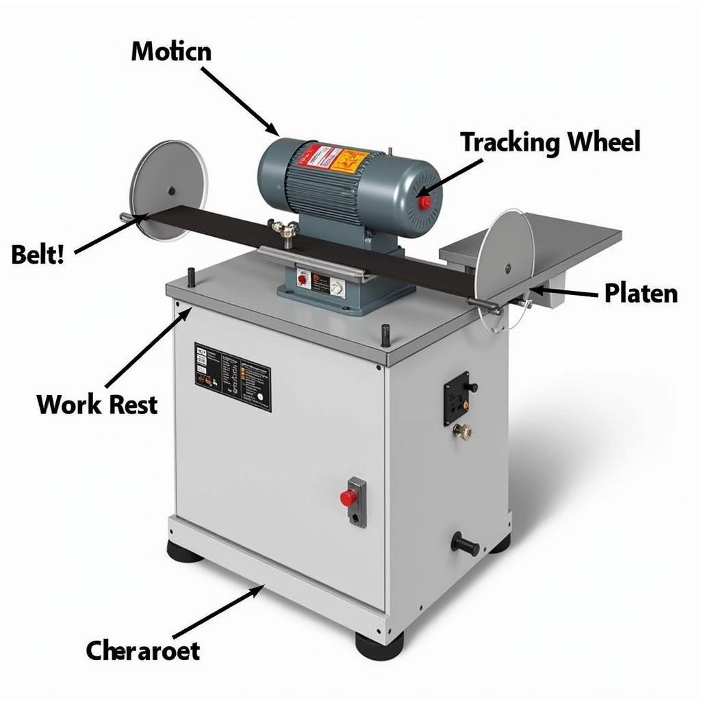 Essential Components of a 2x72 Belt Grinder