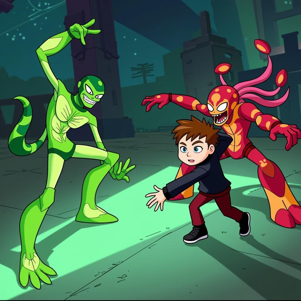 Ben 10 gameplay