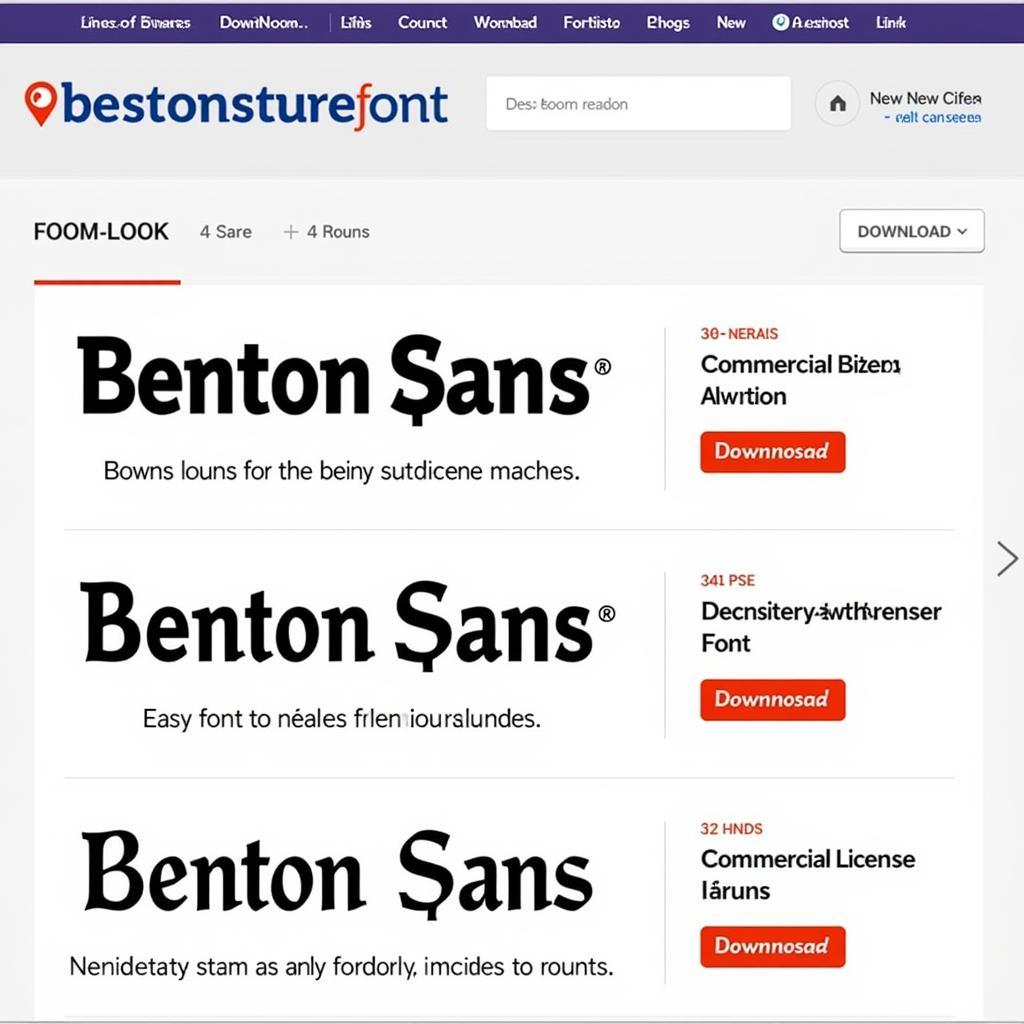  Download Options for Benton Sans Font 