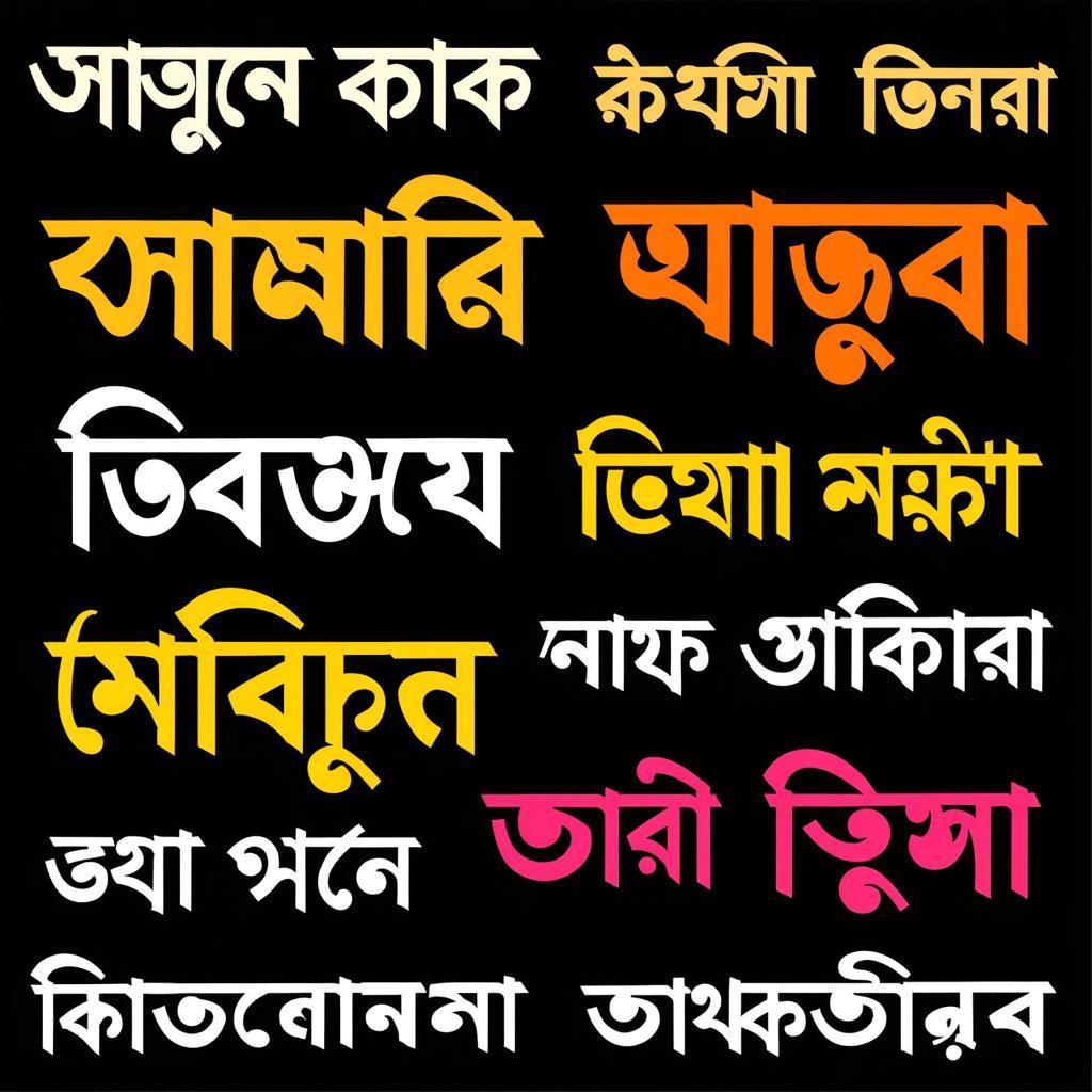 Best Headline Bangla Fonts