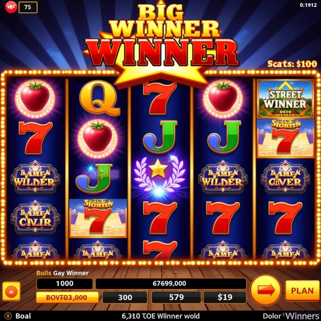 Big Winner 777 Gameplay Screenshot